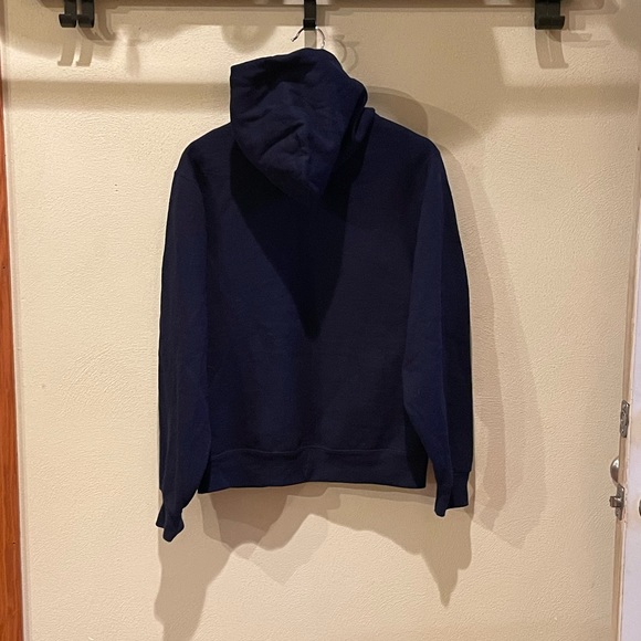 Jerzees Dunder Mifflin The Office Navy Blue Pullover Hoodie Sweatshirt Unisex S - Picture 6 of 7